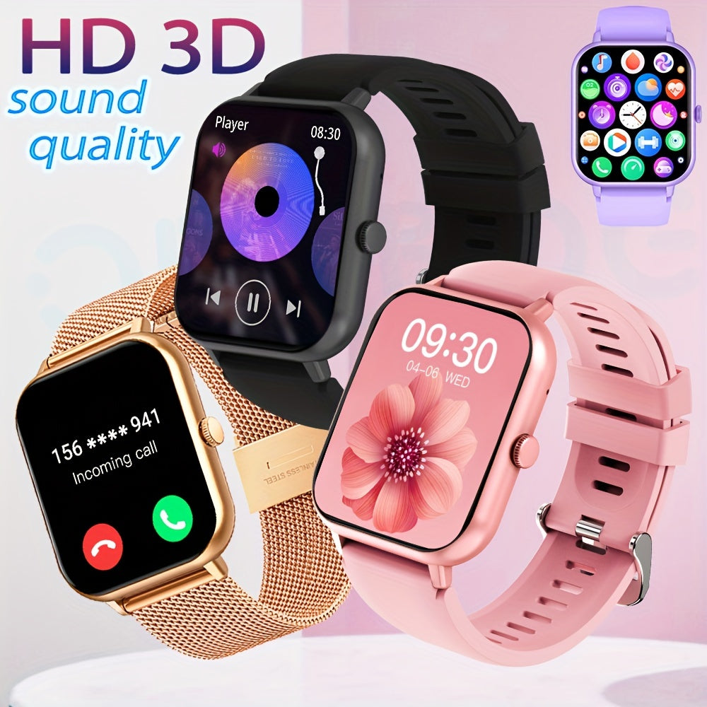 183 Full Touch Screen Smart Watch 100 Ai Control Ideal for Android IOS Phones